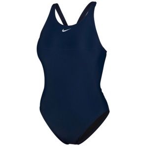 Nike Swim Women's Hydrastrong Fastback One Piece Black size 8 uk size 40